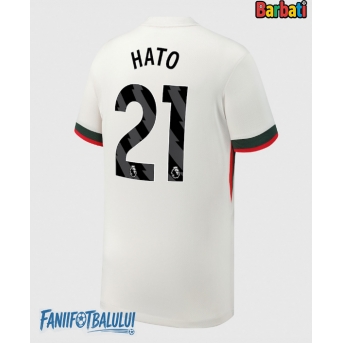 Chelsea Jorrel Hato #21 Tricou Fotbal Replică 2025-26 Barbati Deplasare